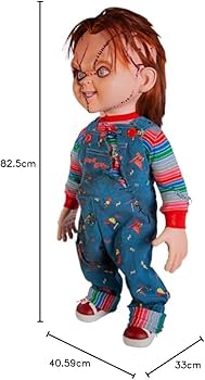 ★訳あり★ チャッキー フィギュア 等身大 高さ38cm チャイルドプレイ チャッキー チャイルドプレイ 等身大 人形 ドール チャッキーの