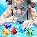 SWIMEE 5pcs Extra Large Diving Gems, 60mm Large Diamond Toys, Acrylic Gemstones, Colorful Pirate Treasure for Kids Underwater Gemstone Swimming Training Gift Water Toys