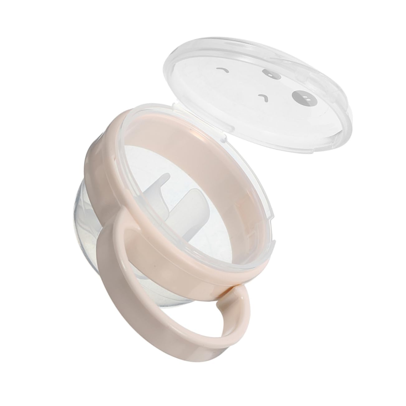 Toyvian Pacifier Box Baby Pacifier Holder Pp Case Portable and Easy to Clean 1pc