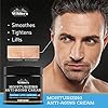 Men's Face Cream Moisturizer - Anti Aging Facial Skin Care - Made in USA - Collagen, Retinol, Hyaluronic Acid - Day & Night - Anti Wrinkle Lotion 2 oz