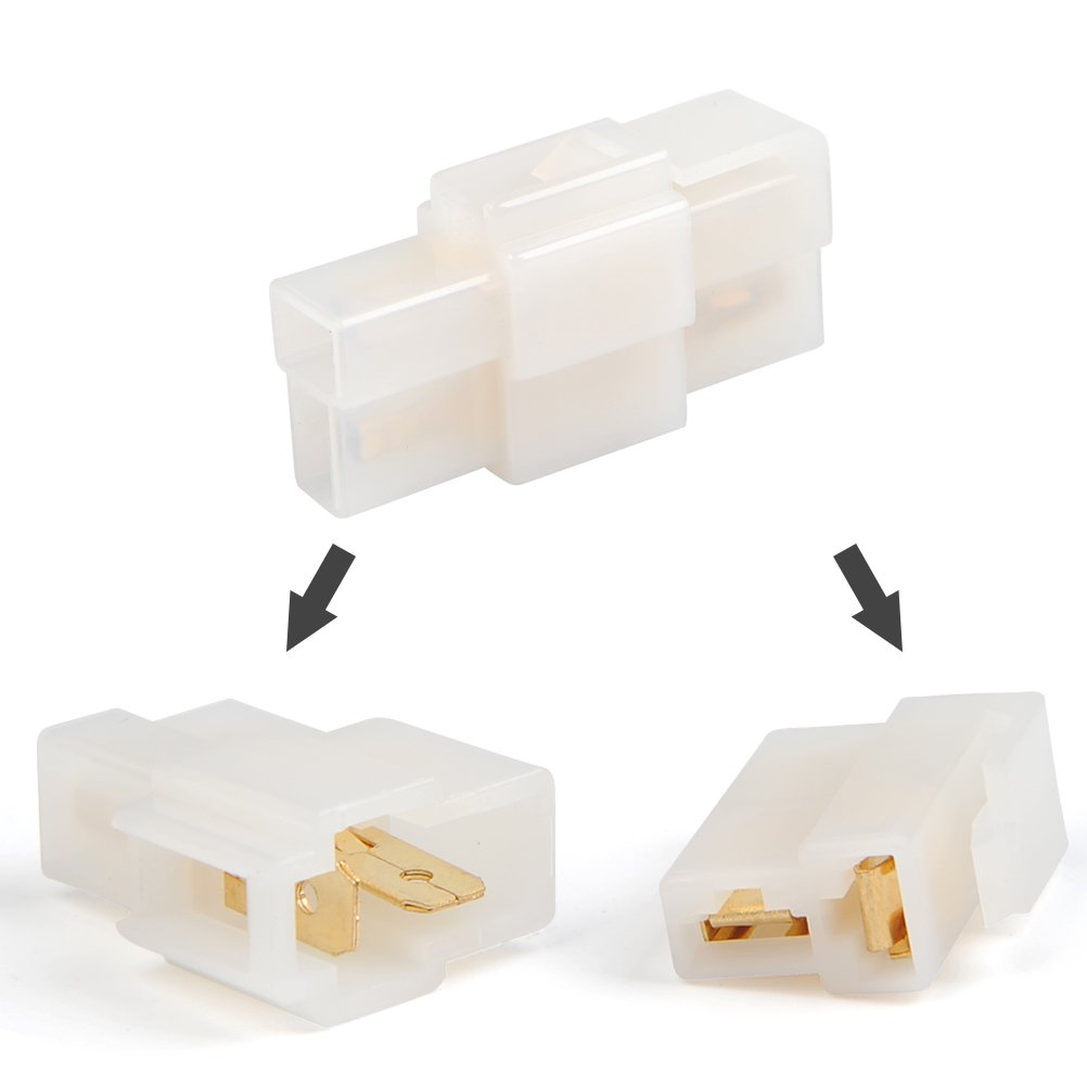 OFNMY 180Pcs Crimp Wire Connector Terminal Male&Female Spade Connector