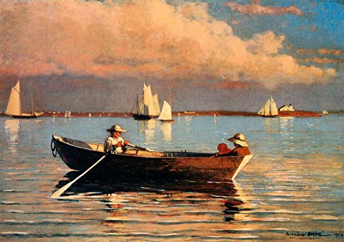 Affiche Harbour Gloucester Winslow Homer décorative | Grand poster mer pour salon