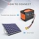 GINTOOYUN XT60 Y Splitter Verlängerungskabel 12 AWG XT60 Buchse zu Dual Stecker Adapter für Solarpanel, Solargenerator, tragbares Kraftwerk, Drohne, RV, Schiff etc(0.3M) (Stil 1)