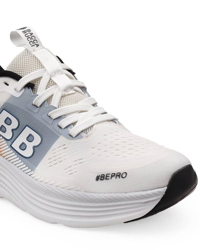 Image of Bacca Bucci AEROCORE Lightweight All-Day Athleisure Sneakers with Comfort Insocks | Men's Trainers for Gym, Walking & Outdoor Sports