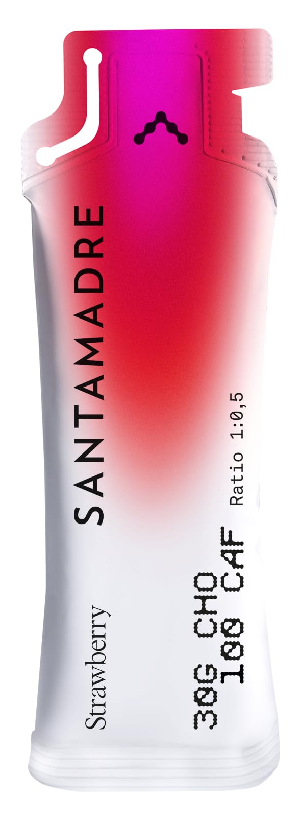 SANTA MADRE | Gel Energético con cafeína | Pack 9 unidades | 30CHO 100 CAF | Sabores variados: 3 orange, 3 strawberry, 3 cola | energy Gel | Tamaño 9x60g | Liquid Gel