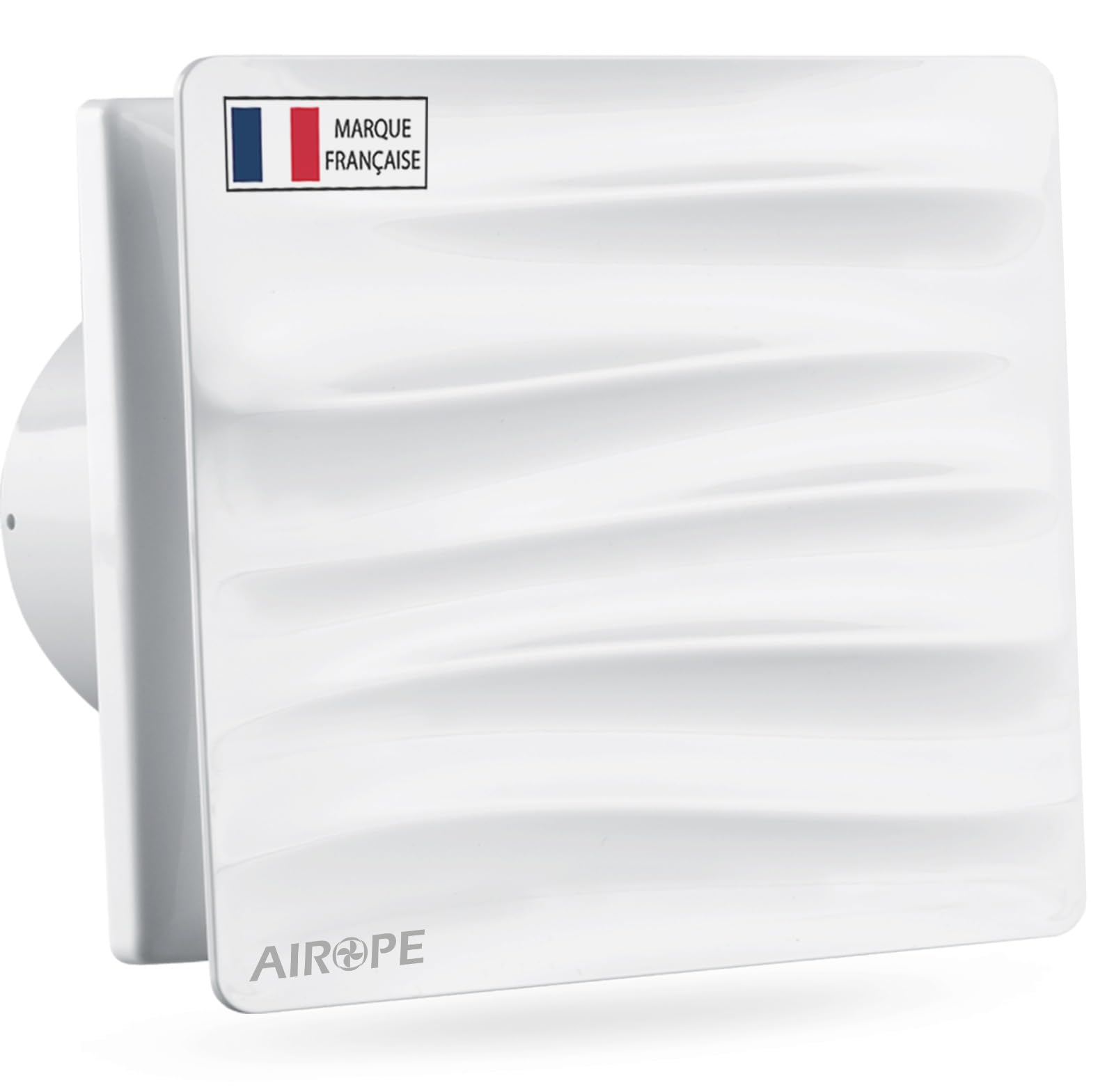 100 mm,Aspiratore,Design Moderno e Aspetto Estetico,Ventola Estrazione Ventilazione +Valvola di non Ritorno Aria,92 m³/h,Silenzioso per Bagno,Wc,Cucina Buro,Garanzia 5 ANNI
