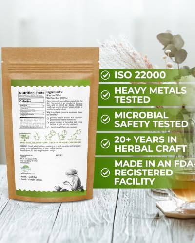 Image of 4 oz Wild Yam Root Herbal Tea (Dioscorea) - 113g Wild Yam Root Loose Herb Tea Name Silvestre