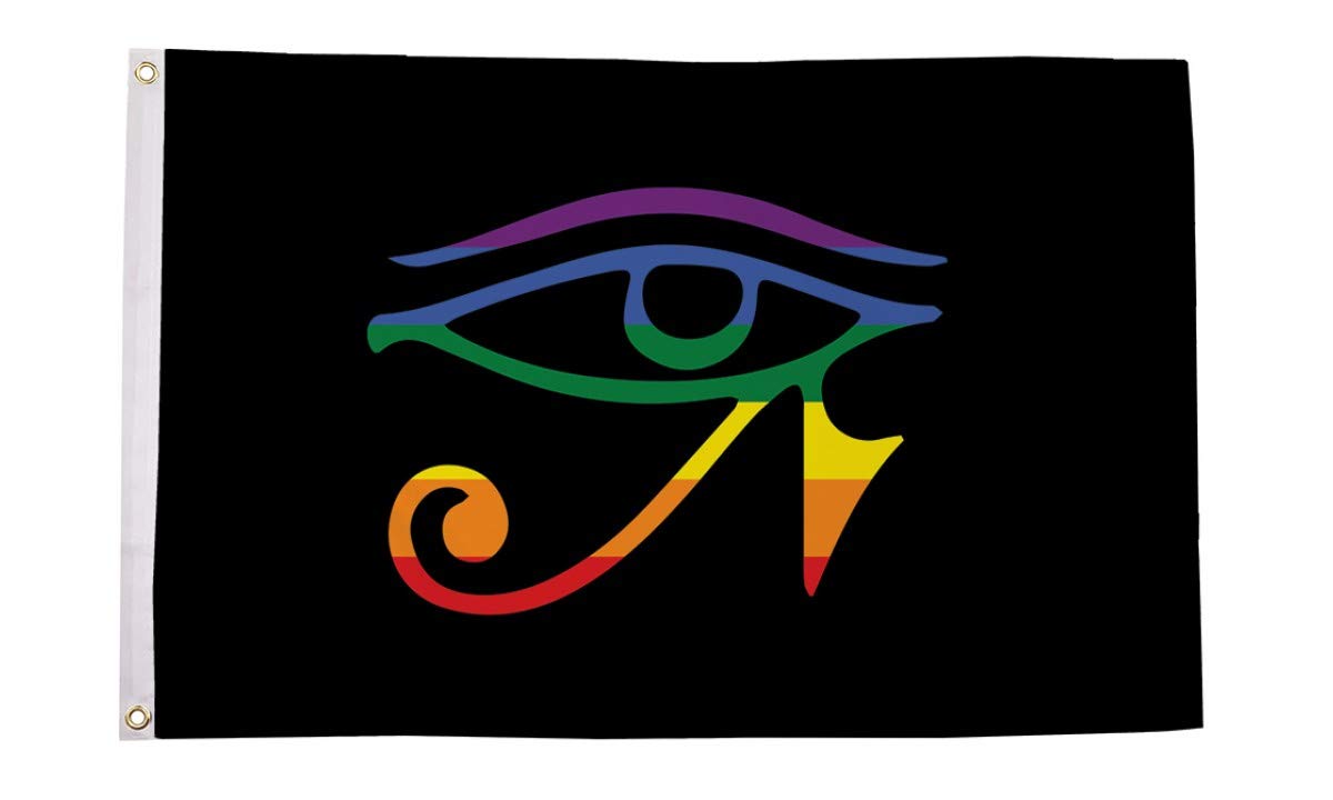 AZ FLAG - Rainbow Peace Love Happiness Flag - 2x3 Ft - 100D Polyester Gay Pride Banner with Two Metal Grommets - Fade Resistant - Vivid Colors - 2' x 3' Feet - 90x60 Cm — view 86