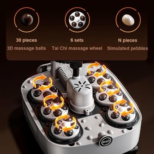 Spa de pies con masaje y calentamiento por circulación miniatura 5