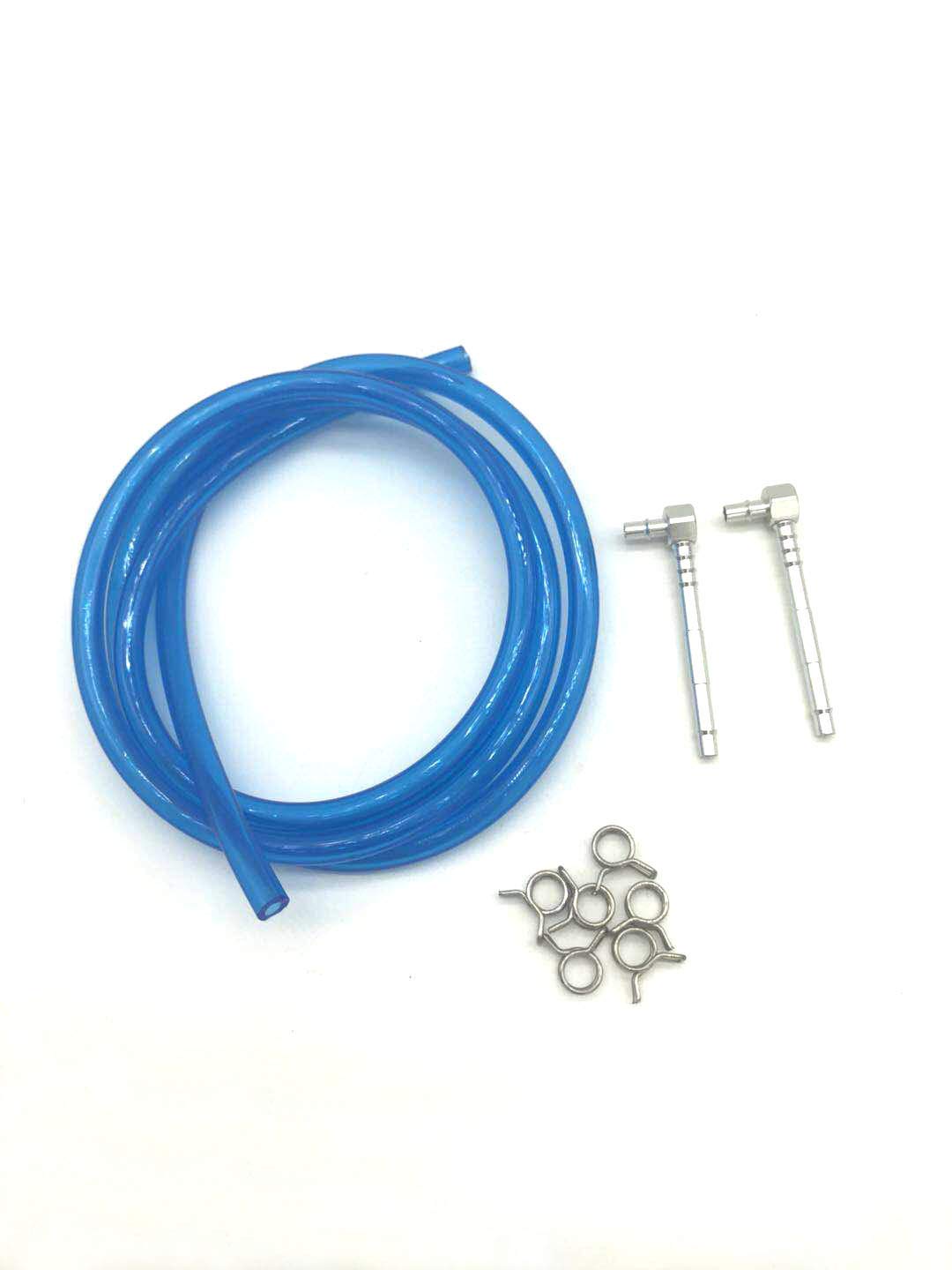 ATOP RC Fuel line kit Sets for Losi 5ive-T/ 2.0/ B and Mini and HPI Baja (Silver)