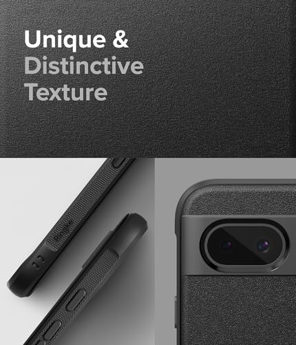 Image of Ringke Onyx for Google Pixel 8a Case [Feels Good in The Hand] Oil & Dirt Resistant, Enhanced Camera Lens Protection, Comfortable Grip, Non-Slip, Lightweight Cover - Black