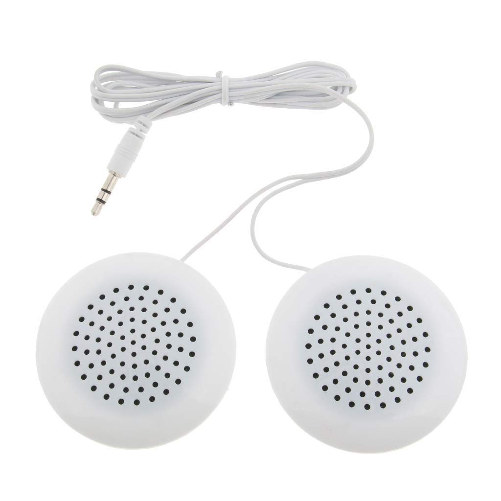 Aofan 2 in 1 Mini Pillow Speaker 3.5mm With Inline Volume Control for MP3, MP4, CD, Mobile phone Player