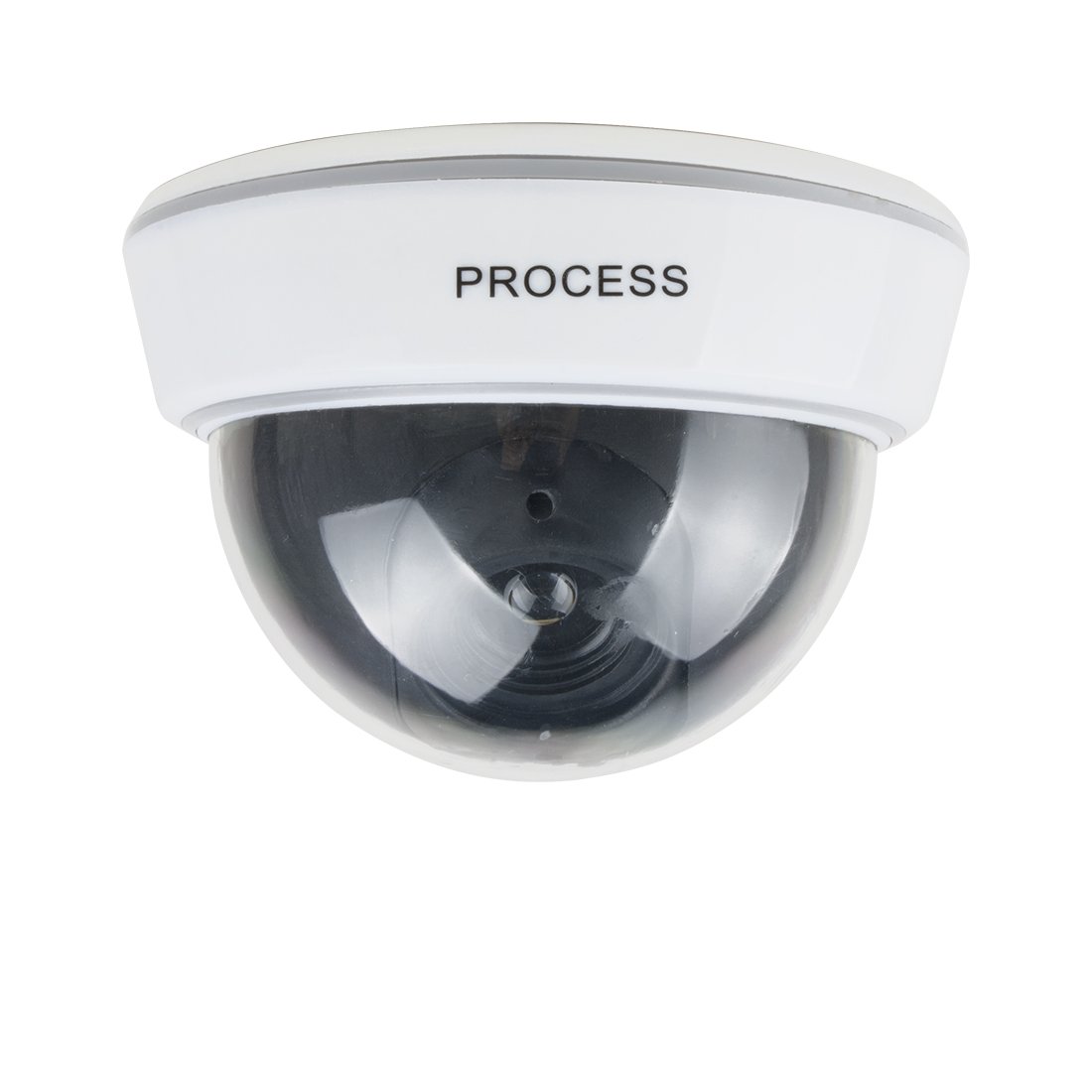 Aexit (Electronic security) Dummy Dome Realistic Looking Security Camera Red LED Light Warning AA (90ry881qf660) Battery Powered-image-25