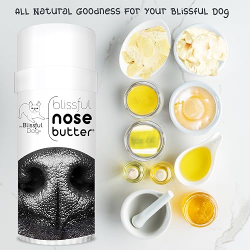 Image of The Blissful Dog Every Dog Nose Butter, Versatile Dog Nose Balm for Dry Nose, Handcrafted Nose Moisturizer, Easy-to-Apply Dog Essentials, Unscented, 2.25 oz.