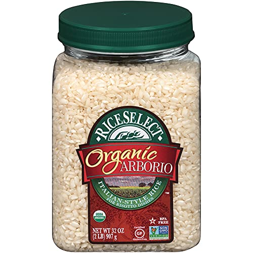 RiceSelect Organic Arborio Rice 4 Jars