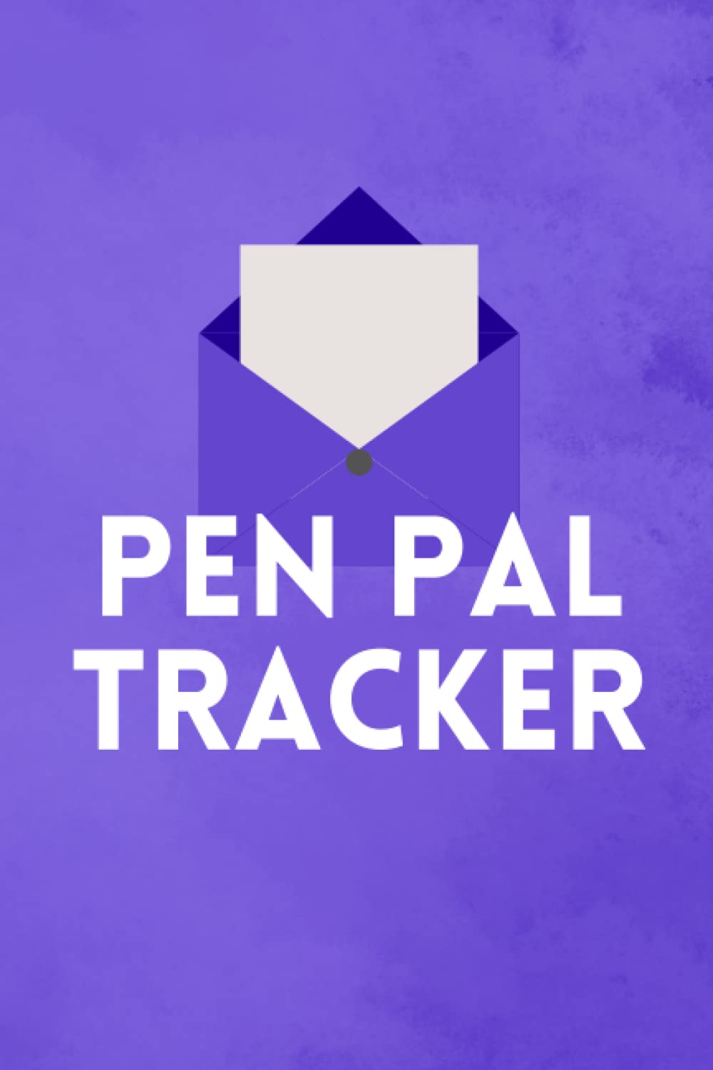 Pen Pal Tracker Journal (Purple) Paperback – 9 July 2021
