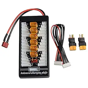 AKK XT60 Parallel Battery Charging Board 2S-6S Lipo Balance Charger Plate