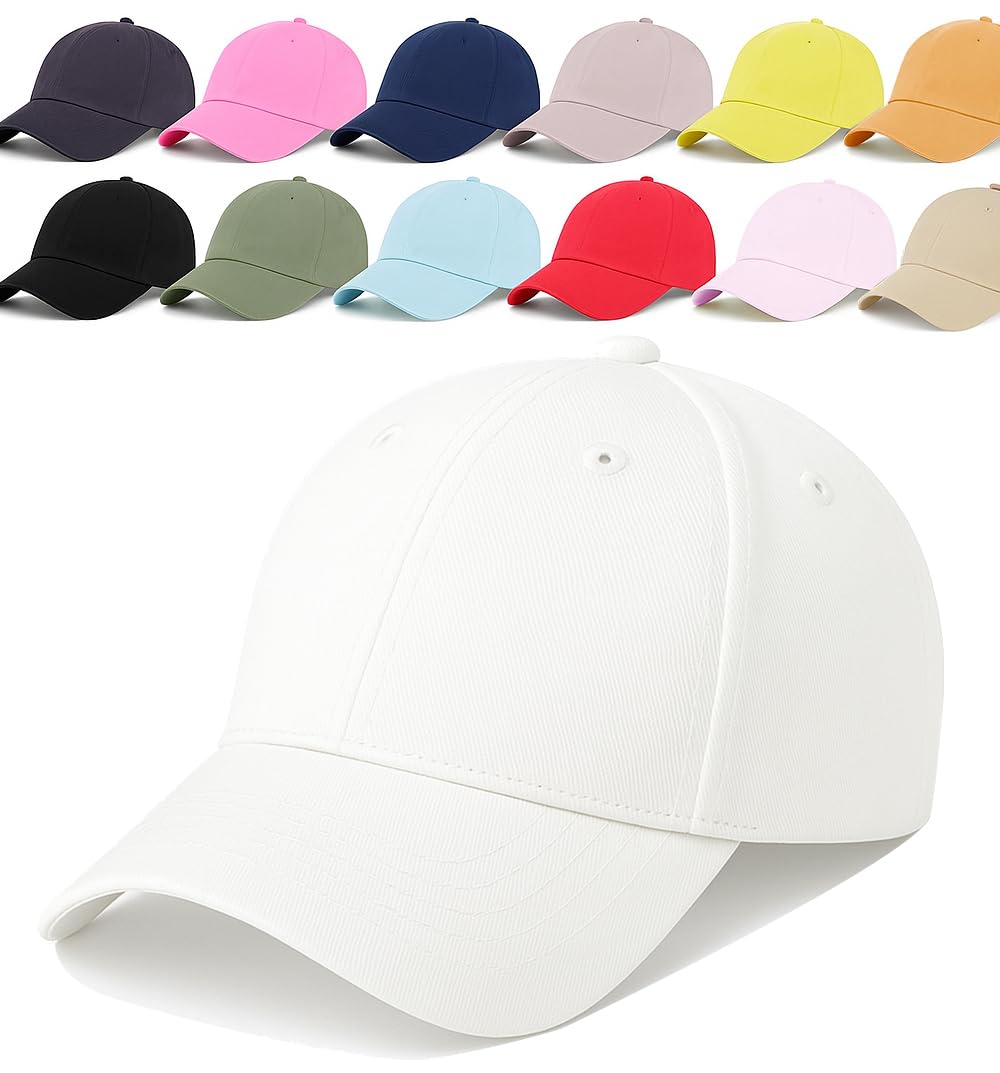 ENCIGER® Classic Unisex Baseball Cap - Adjustable Cotton Dad Hat for Men and Women Free Size-image-9