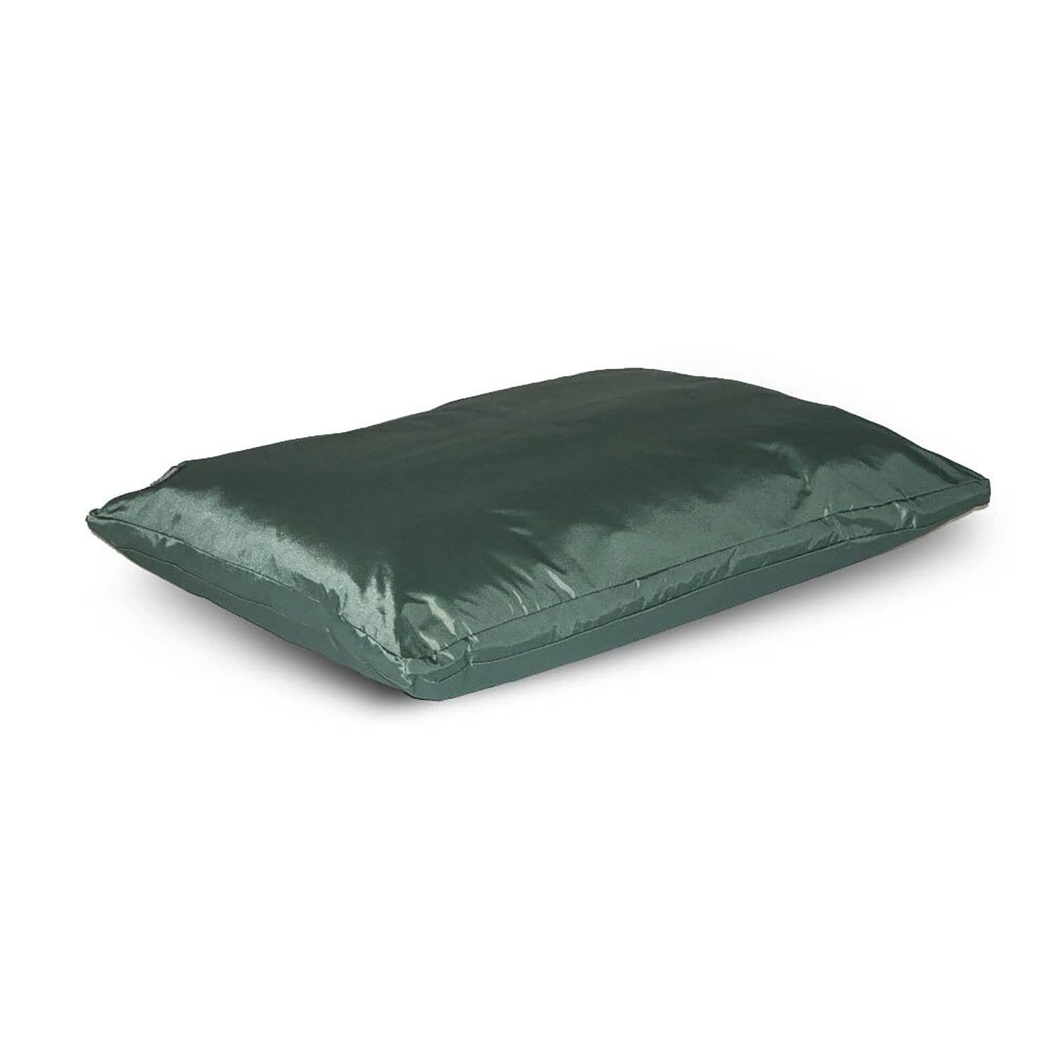 Danish Design County Green Dog Bed - Wipe Clean, Rugged, and Hard Wearing Dog & Puppy Duvet - Deep Filled Cover, Medium