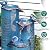 Ultym 32" Outdoor Water Fountain, Ceramic Outdoor Fountain, Stacked 4-Tier Vase Waterfalls for Garden, Patio, Yard, or Porch Decor, Creating Relaxing Serene Oasis, Embossed Leaf Pattern, Turquoise