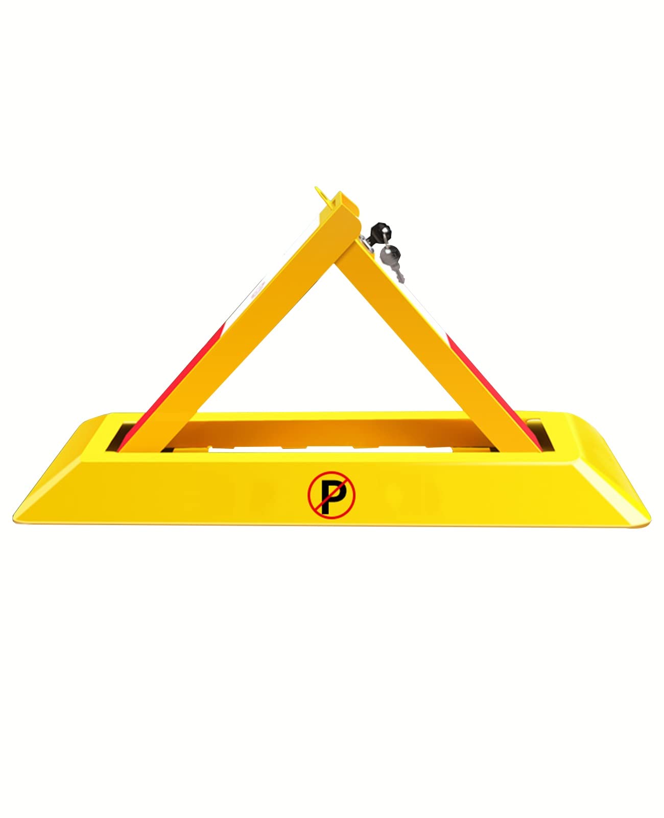 SaryEdge Removable Parking Space Lock -Parking Space Lock Thickened Fixed Trile Parking Pile Anti-Collision Anti-pry Block car Anti-Occupation,