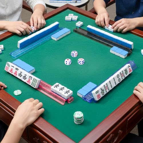 Mahjong: Set 4 Reglas y Accesorios Coloridos miniatura 5