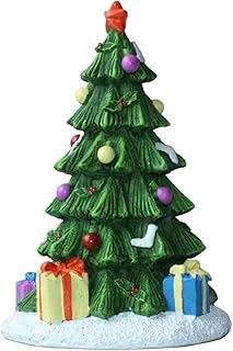 POPETPOP Decorações De Árvore De Natal De Aquário - Decoração De Aquário De Árvore De Natal De Resina Para Suprimentos De Aquário De Férias Decoração De Natal De Aquário