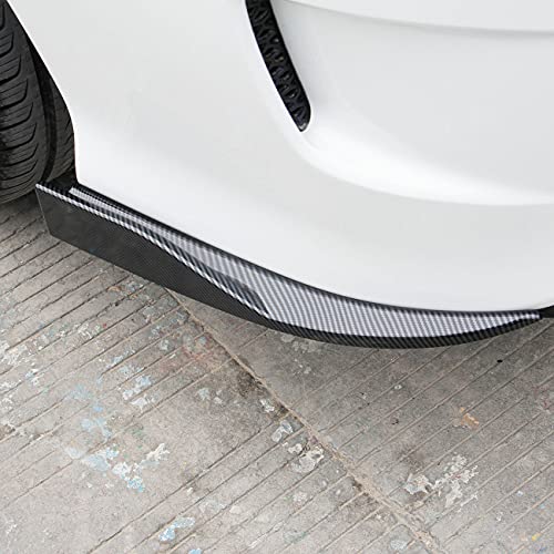 Car Rear Bumper Spoiler Bumpers Lip Diffuser Splitter Protector for Dodge Charger 2015-2021 (Black Carbon Fiber) by crosselec - Used condition - Image 2