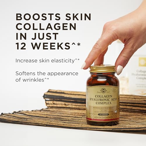 Solgar Collagen Hyaluronic Acid Complex, 30 Tablets - Hydrolyzed Type 2 - image 3