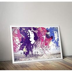 Poster The Beatles Abstrait Couleur Wall Art - Les Beatles, Paul McCartney, John Lennon, RIngo Starr, George Harrison Poster The Beatles Abstrait Couleur Wall Art – Image 4