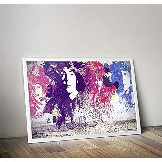Poster The Beatles Abstrait Couleur Wall Art - Les Beatles, Paul McCartney, John Lennon, RIngo Starr, George Harrison Poster The Beatles Abstrait Couleur Wall Art – Image 4