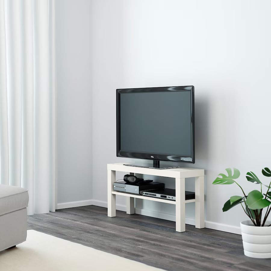 IKEA 502.432.99 Manque Meuble TV Blanc 35 3/8"