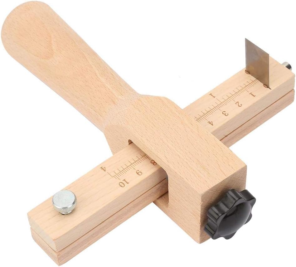 Pasamer Adjustable Leather Strap Hand Cutter Leather Strap Cutter, Belt Cutting Tool Home Tools Strip Belt Leather Strap Hand Cutter, for Belt for Home Office
