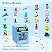 Kidoodle 3D Printer for Kids - Toy 3D Printers, Huge Toy Library Weekly Update, Wi-Fi & App Control, Up to 600mm/s Faster Printing Speed, Mini 3D Printer Kids, Safe for Children, Easy to Use