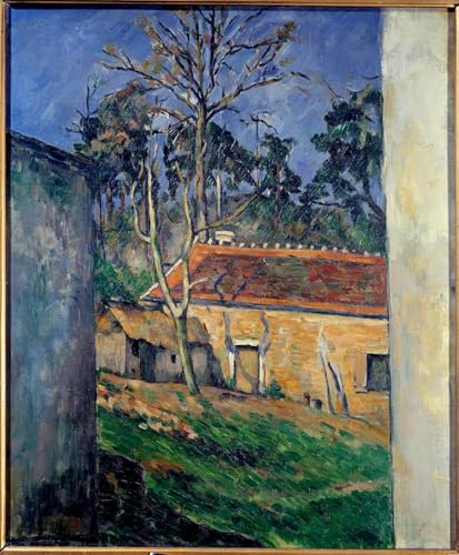 Peinture Paul Cézanne déco bureau affiche impressionnisme 60x90cm
