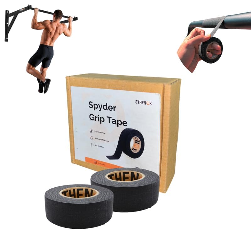 STHENOS Spyder Grip Tape – Non-Slip Calisthenic Grip for Gym, Pull-Up Bars, Rings & Weights – Durable, Sweat-Resistant Hand Protection for Training-image-42
