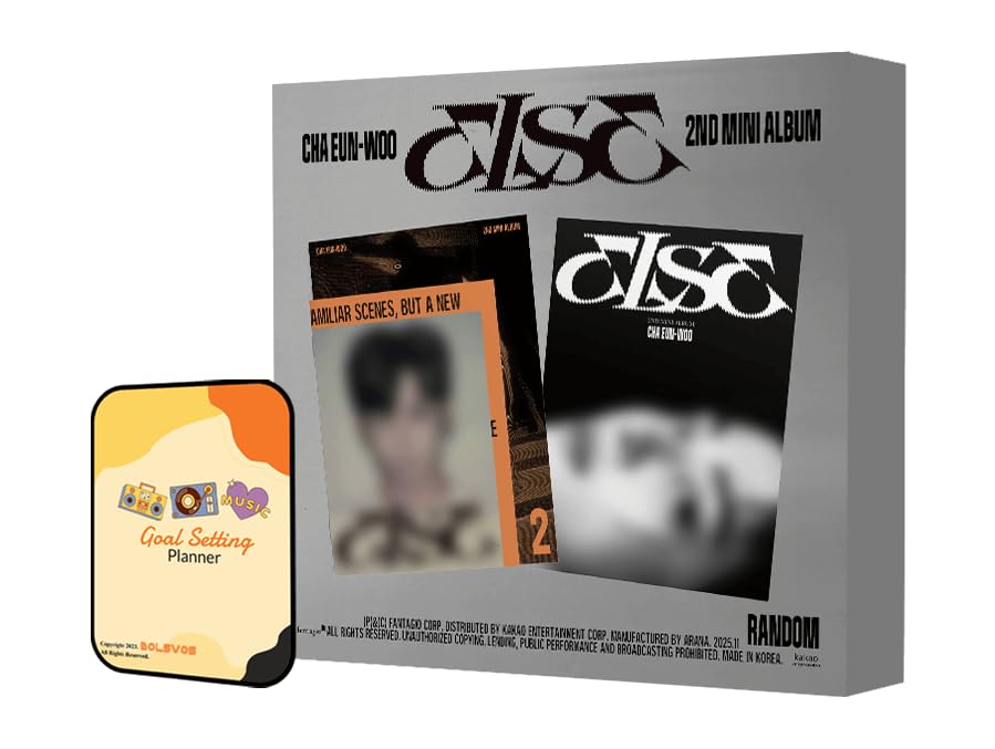 ELSE Cha Eun-woo (ASTRO) Album [Random Standard Ver.]+Pre Order Benefits+BolsVos...