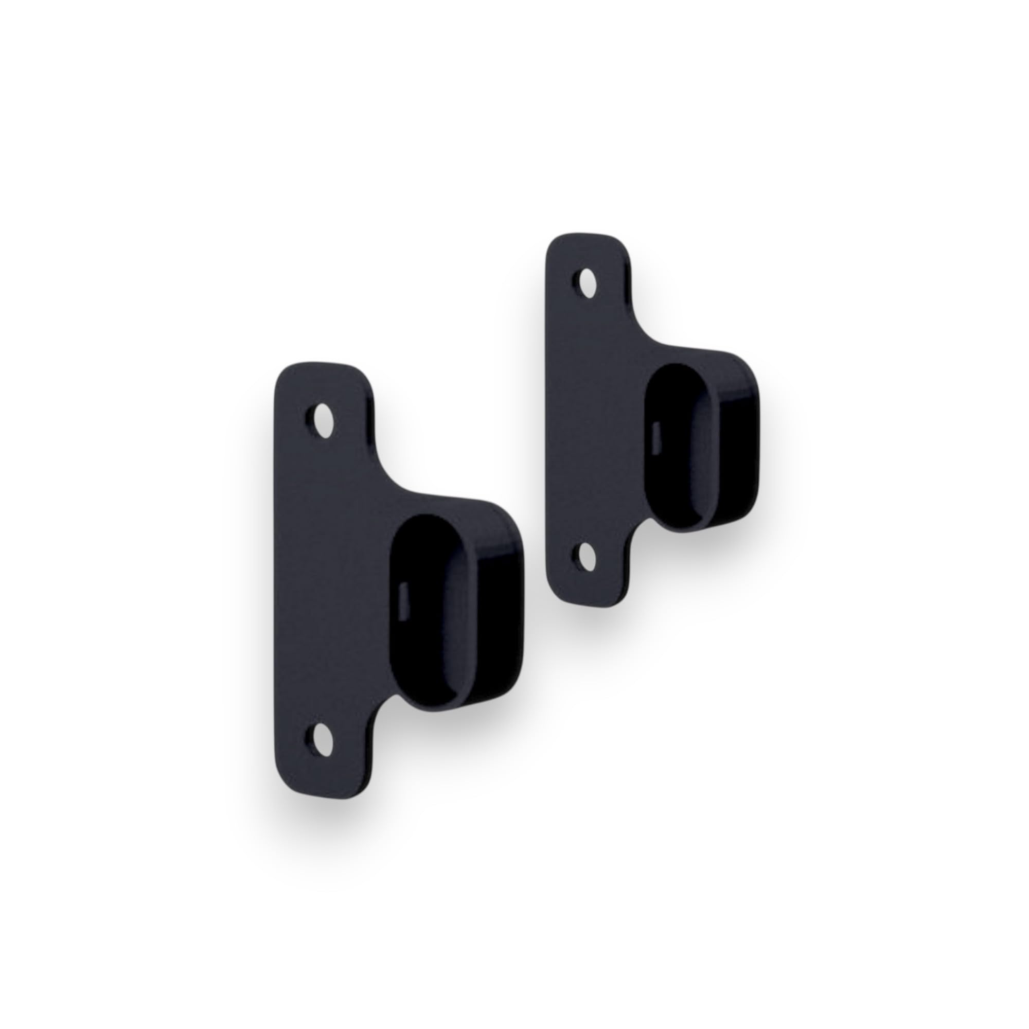Soporte para barra de ropa compatible con IKEA PAX Komplement (Negro)