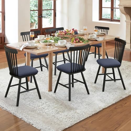 Image of YISUN 6 Pack Seat Covers for Dining Room Stretch Chair Seat Cover, Universal Removable Washable Spandex Chair Cover, Chair Seat Cushion Protector Slipcovers (6, Grey)