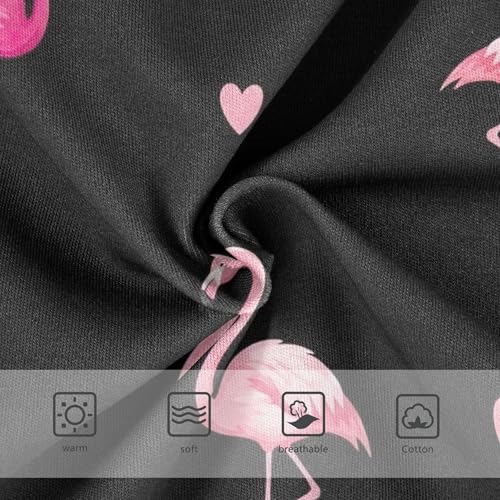 Toddlers Underwear Floral 2t Cotton Panties Little Girl Animal Briefs Kids Undies Pink Flamingos Hearts Black3