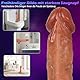 Dildo Vibrator für die Frauen, 23cm Leise 9 Teleskop & Vibrationen mit stoßfunktion APP, Diloschwanz für Frauen, 42 ℃ beheizbarer Vibratoren für Realistischer G-Punkt Vibratoren & 360°Rotierender Glan