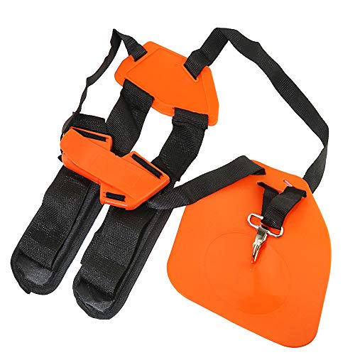 KOOTANS Shoulder Harness Trimmer Strap for Weed Trimmer, Double Shoulder Harness Belt