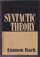 Syntactic Theory 0030767156 Book Cover