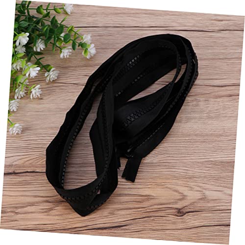 Sewroro Zíper De Costura Zíper Oculto Zíper Preto Roupas Roupas Pretas Botas Pretas 2 Pçs