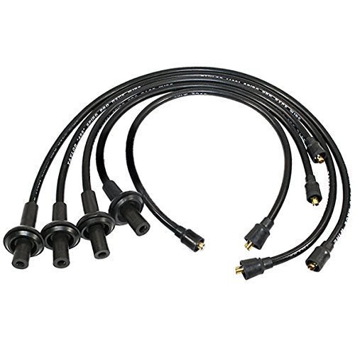 Taylor 409 Spark Plug Wires, 10.4mm, Black, for Type 1 VW, Compatible with Dune Buggy
