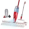 Vileda 1-2 Spray Max Mop 650 ML Mocio in microfibra con spruzzatore, mocio per pavimenti senza secchio, adatto a tutti i tipi di pavimenti, panno in microfibra riutilizzabile.