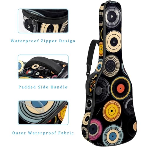 Sac de transport pour guitare acoustique imperméable étui grand format