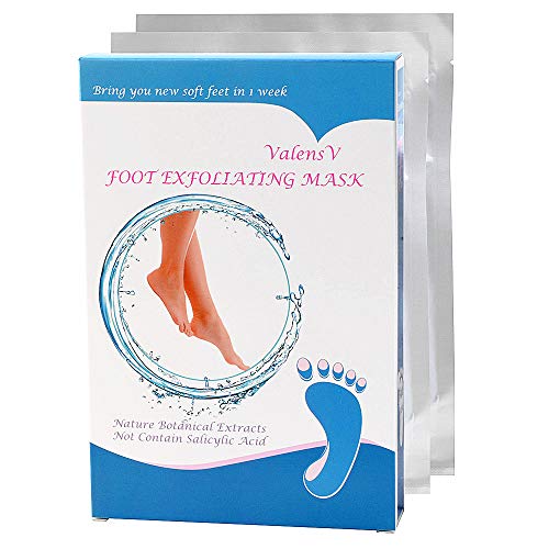 Premium Baby Exfoliating Foot Peel Mask(2Pack) Natural Moisturizing Exfoliating Foot Mask, Natural and Harmless, Suitable for Both Men and Women by ValensV