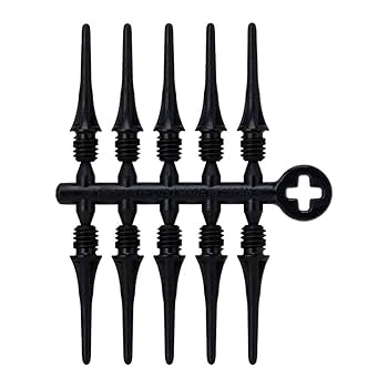 Amazon | コスモダーツ フィットポイントプラス 19mm ブラック