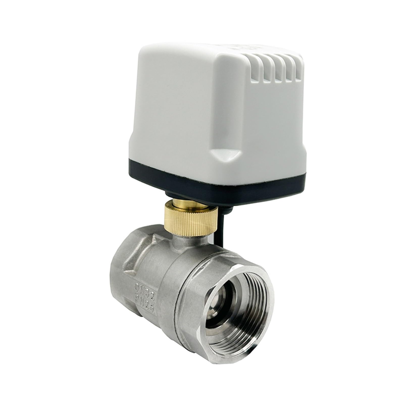 Vanne à boisseau sphérique électrique IP65 étanche et motorisée pour circuit 24V
